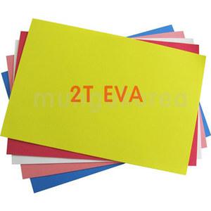 에바 폼 2T 검정색 E210 33-49cm 이브이에이 고무판