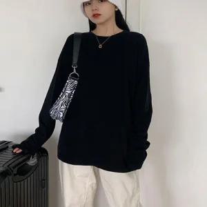 ONM 여성 기본 무지티셔츠 긴팔티 레이어드티 롱티 라운드