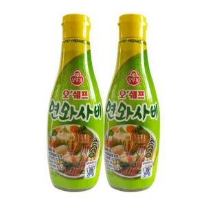 오뚜기 오쉐프 연와사비 500g 2개