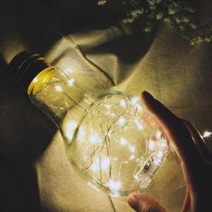 [G2OM4R2]LED 와이어 전구 2m 빈병 무드등 조명 만들기
