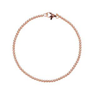 갤러리아 여자 18K 체인 팔찌 금팔찌 민자 볼 2mm