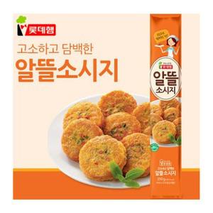 [롯데햄] 롯데 추억의 분홍 알뜰 소세지 350g x 20개