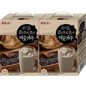 [담터]담터 검은콩 검은깨 흑미 미숫가루 40T x 2개