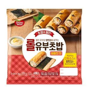 (냉장) 동원 롤 유부초밥 새콤한맛 254g 1개