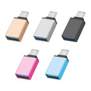 핸드폰 USB 데이터 전송젠더 변환잭 1p C타입 키보드 마우스 스마트폰 노트북 연결