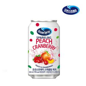 [동서식품] 오션스프레이 스파클링 피치 345ml 24캔