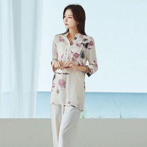 (삽)로즈 린넨 셔츠 2종