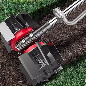 예초기 부착형 로타리 터파기 개간 밭갈기 텃밭 제초기 3종세트 쟁기 괭이 기어 뭉치 부속 날