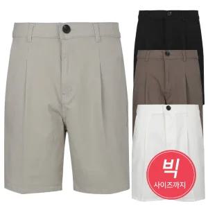 여름 남자 국산 부드러운 스판 면바지 NE4-PTH-Q028-모카브라운