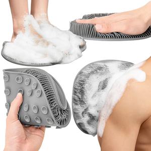 풋샤워/ 매트 만능 풋브러쉬 발씻는매트 발씻기 실리콘 발등 발톱사이 각질까지 