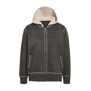 [JJ지고트](광주신세계)후드배색 스티치 짚업 가디건 GPBN1CD481