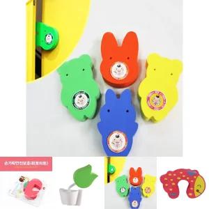 캐릭터 도어 문틈 손 보호대/도어가드/문닫힘쿠션/방문안전쿠션/도어클로저/안전가드/손끼임방지/닫힘방지