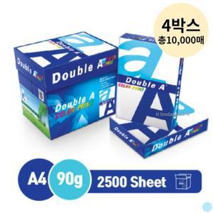 더블에이 A4 두꺼운 복사 용지 복사지 90g 10000매