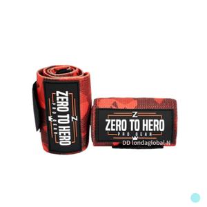 제로투히어로 카모 손목보호대 시그니쳐 레드카모