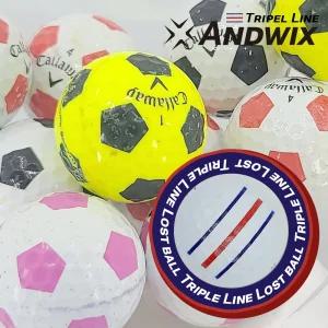 3선 로스트볼 켈러웨이 크롬 트루비스 축구공 3피스 4피스 50알