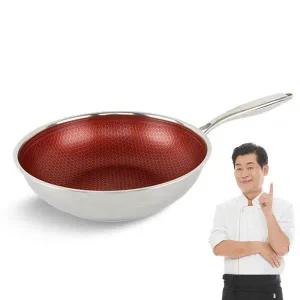 아트박스/하오 이연복 클래딘 베네치아  통3중 인덕션 IH 궁중팬 28cm