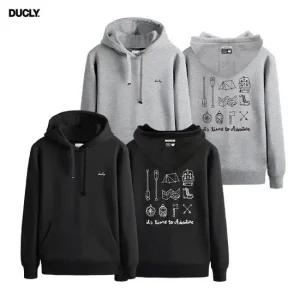 [듀클라이] 프리미엄 후드티셔츠 DUP-H1007 기모선택
