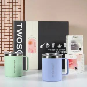 25투썸프리미엄선물세트 3호 (보온보냉스텐머그2종+핸드드립2종+그레이선물포장)