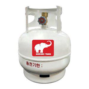[드림레저]코돌이탱크 3kg가스통