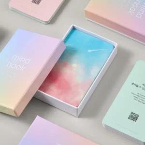 마인드눅 사계절 마음챙김 질문 카드