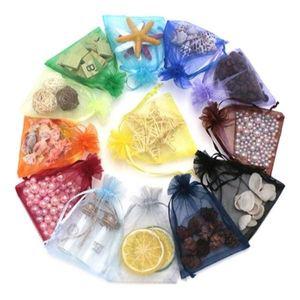 노리스 예쁜 포장지 15-20cm 선물 포장 용품 포푸리 망사주머니 무지 1p