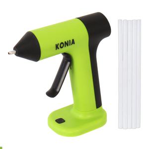 코니아 무선 글루건 충전 미니 글루건심 7mm JL-246 그린