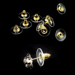 넓은패드형 통증완화 여성귀걸이뒷마개 뒷침마개 귀걸이클러치 10p