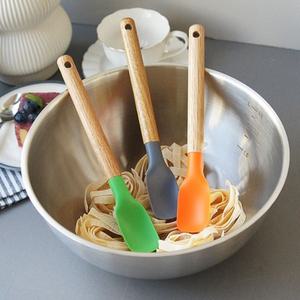 레벤호프 미니 스파츌라 스푼형 알뜰주걱 실리콘 조리도구 요리스푼