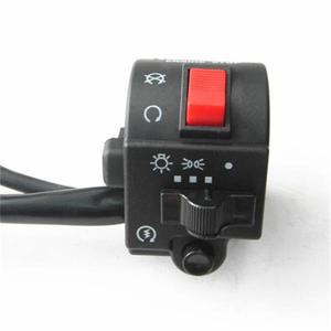 바이크 오토바이 스위치 신호 헤드라이트 스즈키 GS125 GN 용 전기 시동 플레임아웃 핸들바 컨트롤러 단추