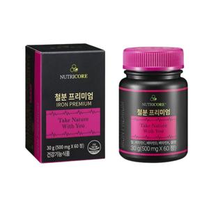 뉴트리코어 철분 프리미엄 60정