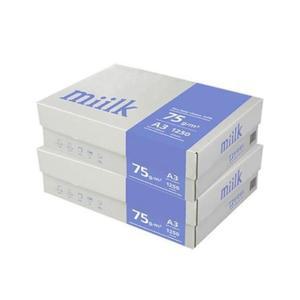 [밀크] 한국제지 MIILK A3 복사용지 75g 2500매