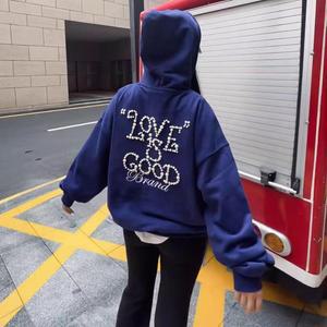 GOODBRAND LOVE IS GOOD 커플 후드티 커플후드 방수후드 스노우보드