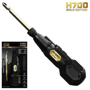 하이브로 전동드라이버 USB 충전식 드라이버 H700 골드에디션 C타입