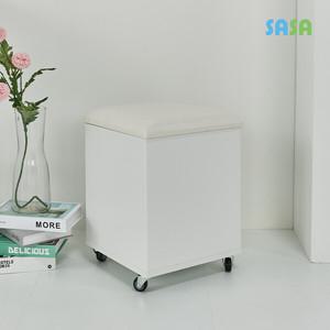 사사가구 비스 수납형 화장대스툴