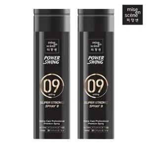 미쟝센 파워스윙 슈퍼스트롱 스프레이9 200ML 2입