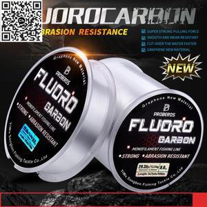 높은 내마모성 탄소 섬유 코팅 모노필라멘트 낚싯줄 스트링 와이어 말림 방지 100m