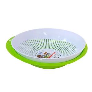 다용도 야채 채반 타원/플라스틱채반/채소볼/상추채반/야채그릇/과일채반/야채탈수바구니/물빠짐바구니