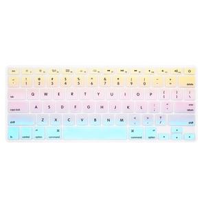 영어 그라데이션 키보드 커버 레이아웃 맥북 호환 프로 에어 레티나 131517 A1466 A1369 A1278 A1286 A1502
