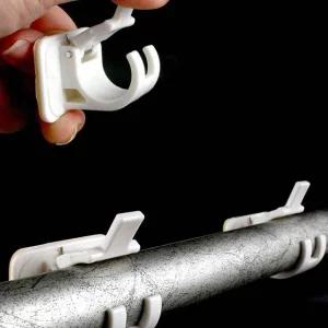 라켓 압축 2개입 커튼 봉설치 부착브 레일 브 봉 (WFH0SGT)