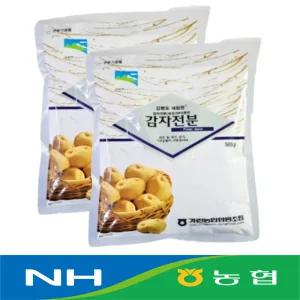 농협 국산 강원도 인제 감자전분 500g 2개