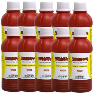크레졸 크레솔비누액 200ml 10개 소독 야생동물 노린제 퇴치