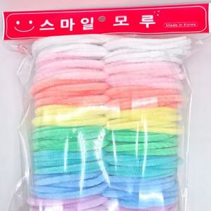 공장운영 국산 파스텔 20줄 모루세트 대용량 압축솜 키링부자재 솜방울 폼폼 모루인형부자재