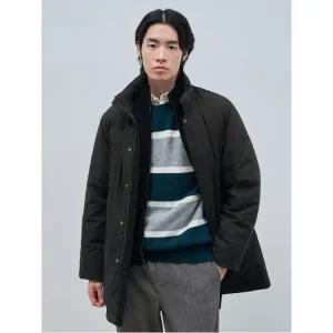 [빈폴멘] 하이넥 인셋 다운 코트 - 블랙 (BC4X30CD65)