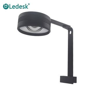 Ledesk LED 수족관 조명 풀 스펙트럼 쉬머   는 해양 산호초 물고기 탱크 햇빛을 시뮬레이션.