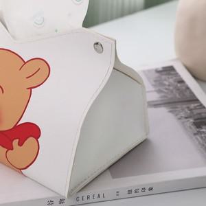 종이 타월 박스 크리에이티브 냅킨 보관함 귀여운 곰돌이 푸우 자동차 침실 집 서랍 상자
