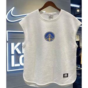 워리어스 골든 스테이트 남성 농구 조끼 반팔 티셔츠