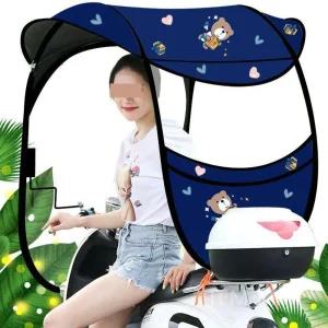 노인전동차캐노피 햇빛가리개 전동휠체어우비 커버 지붕