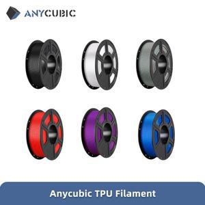 3D 프린터 필라멘트ANYCUBIC TPU 필라멘트 유연한 고무 FDM 3D 프린터용, 인쇄 DIY 재료, 코브라 2 프로 맥