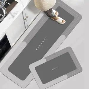 세트 발매트 주방매트 실리콘 심플 모던 미끄럼 방지