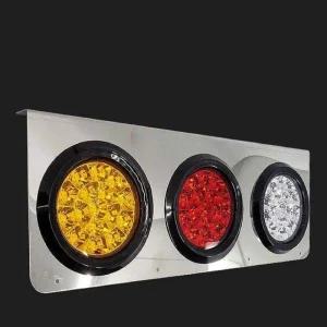 LED후진등 led 데루등 램프 브레이크등 스텐판 테일 트럭 후미등 24v 3구